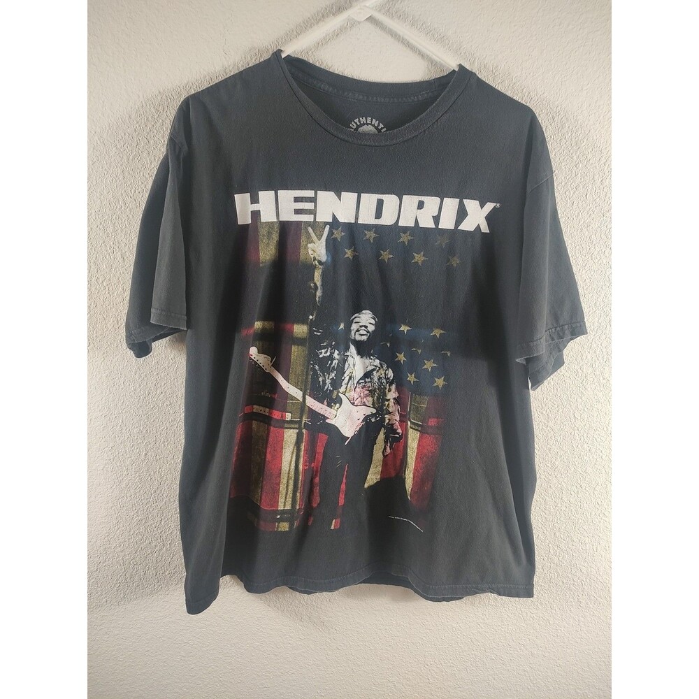 Jimi Hendrix Black T-Shirt by "Authentic Hendrix"  Size XL